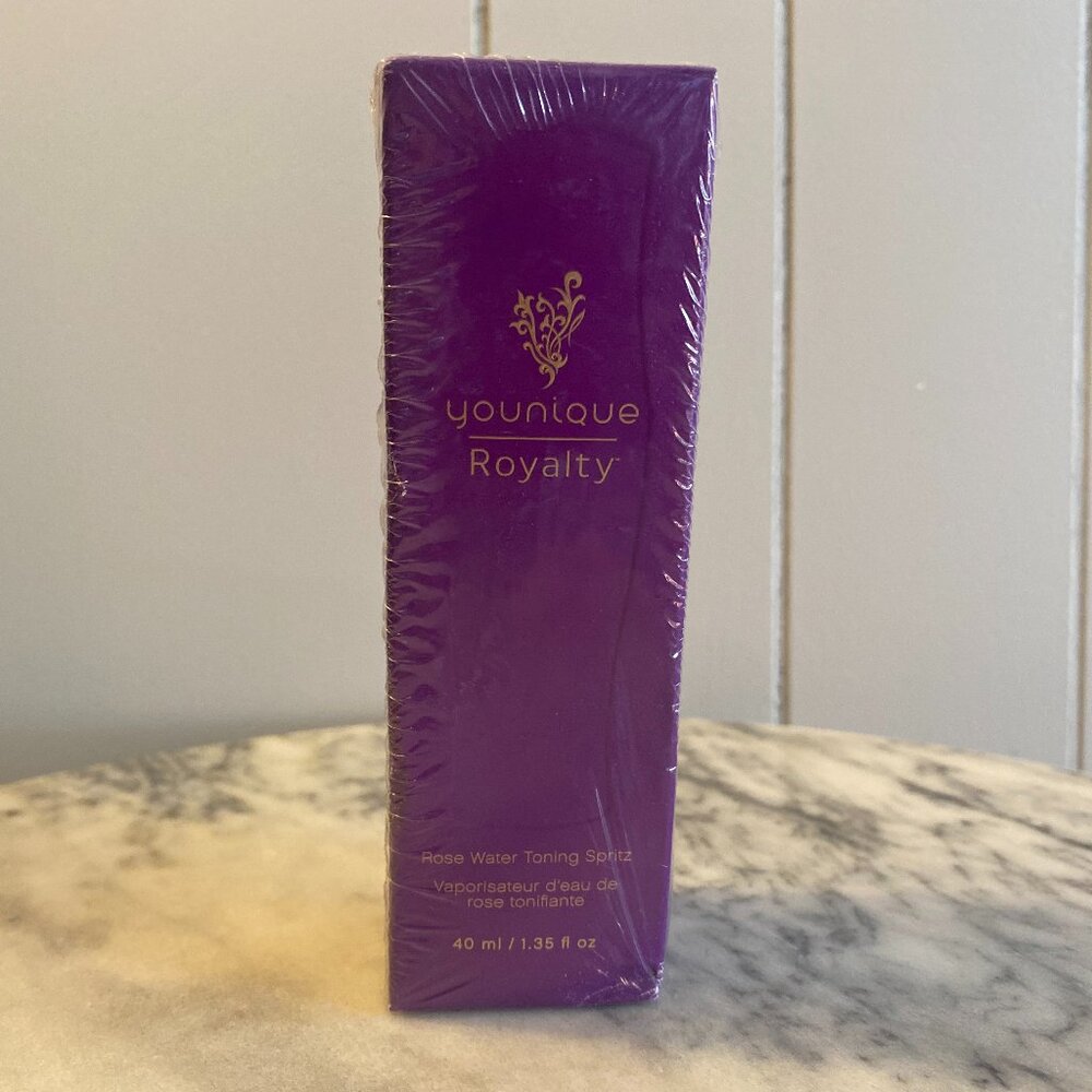 NEW Younique Royalty Rose Water Toning Spritz 1.35 fl oz. ‎ B17,18